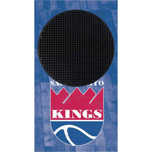 NBA Sacramento Kings Hardwood Classics Xbox Series S Console Skin